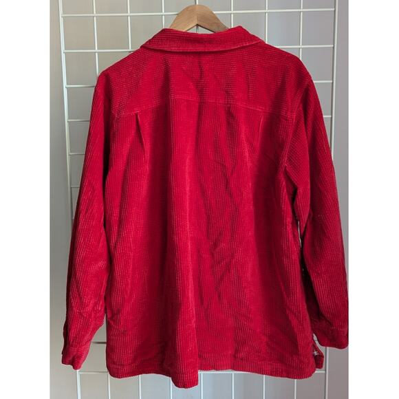 L.L. Bean Flannel-Lined Corduroy Shacket - Picture 5 of 13